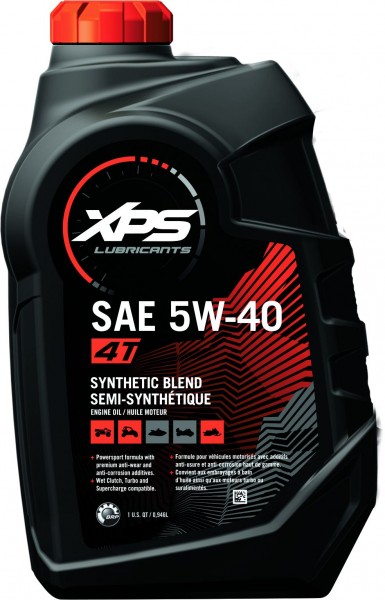 XPS 4-Takt Synthetic Blend Öl - 5W/40 0,946 ltr.
