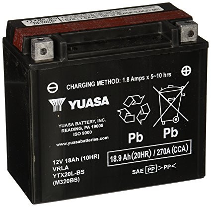 YUASA AGM Starterbatterie